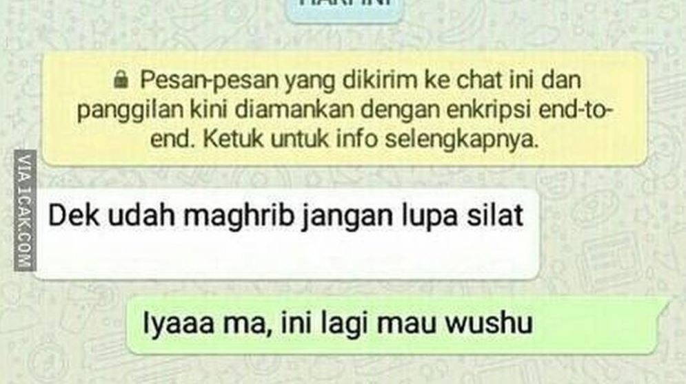 Potret ketika Orang tua salah ketik saat chat ini, bikin ketawa sampai nangis
